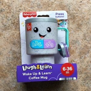 Fisher-Price Wake Up & Learn Coffee Mug Toy
